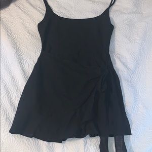 Princess Polly love lane mini dress black